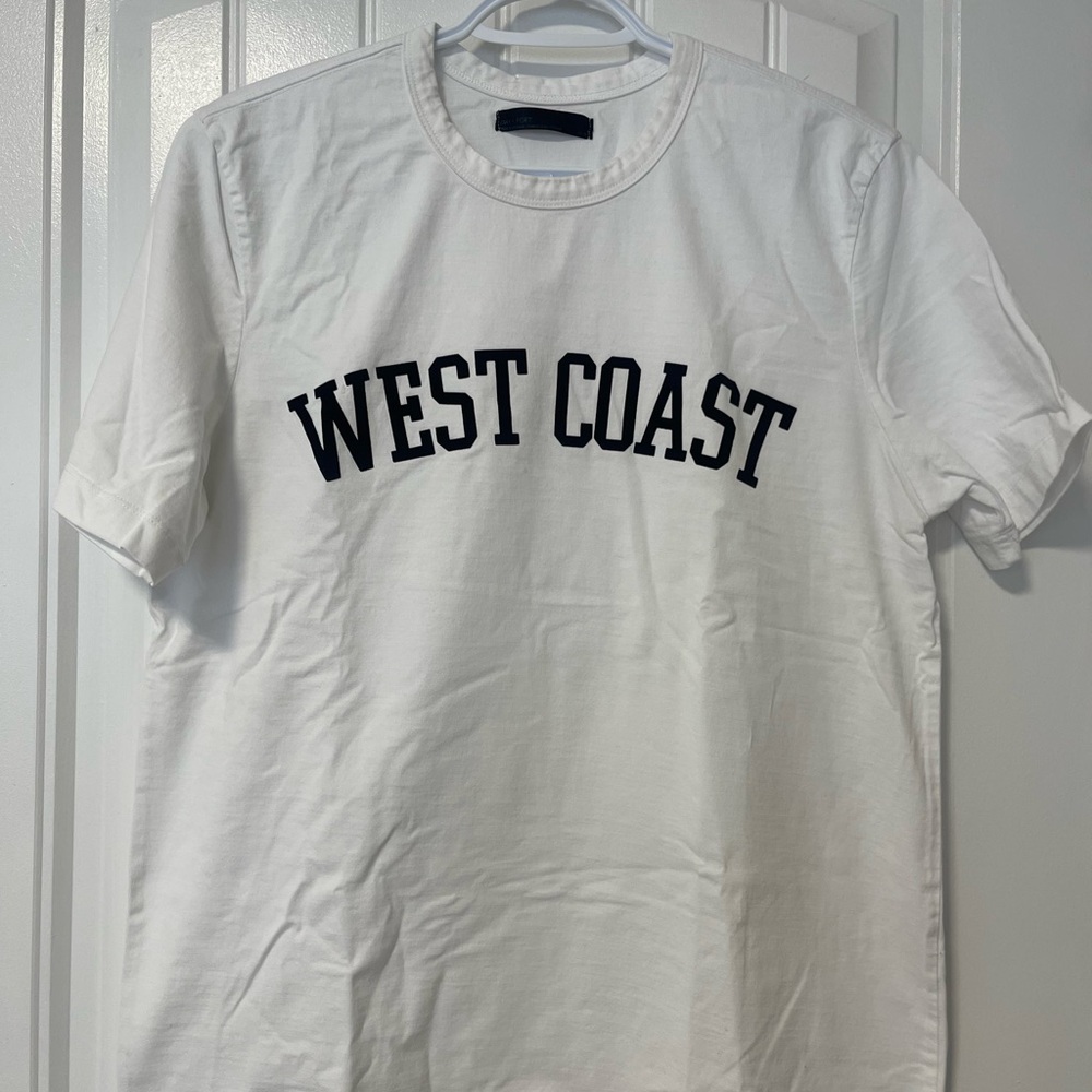 OAK + FORT White 'West Coast' Tee